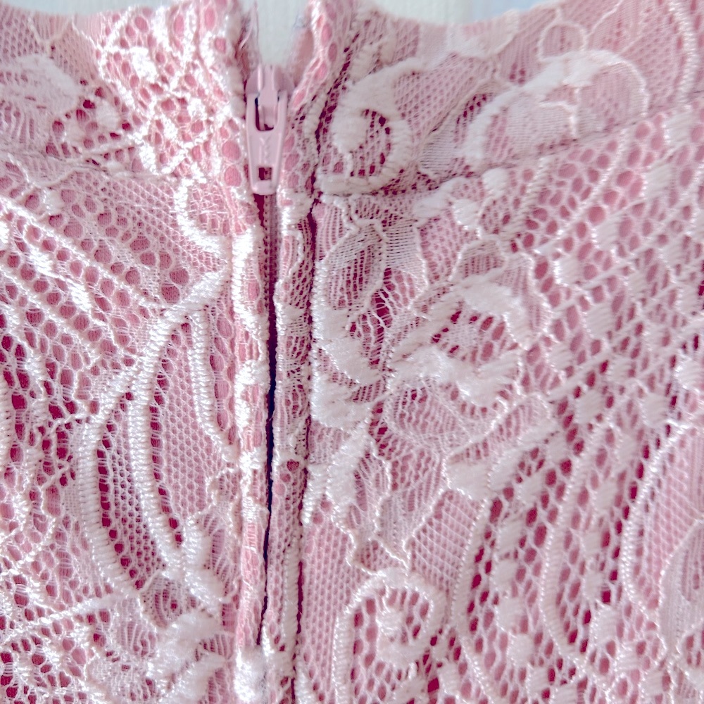 Beautiful I.N. San Fransisco lace dress size 7 - Picture 5 of 8